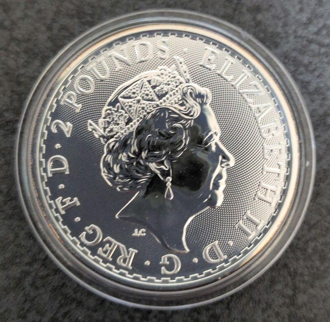2021年 イギリス・ブリタニア銀貨1オンス - メルカリ