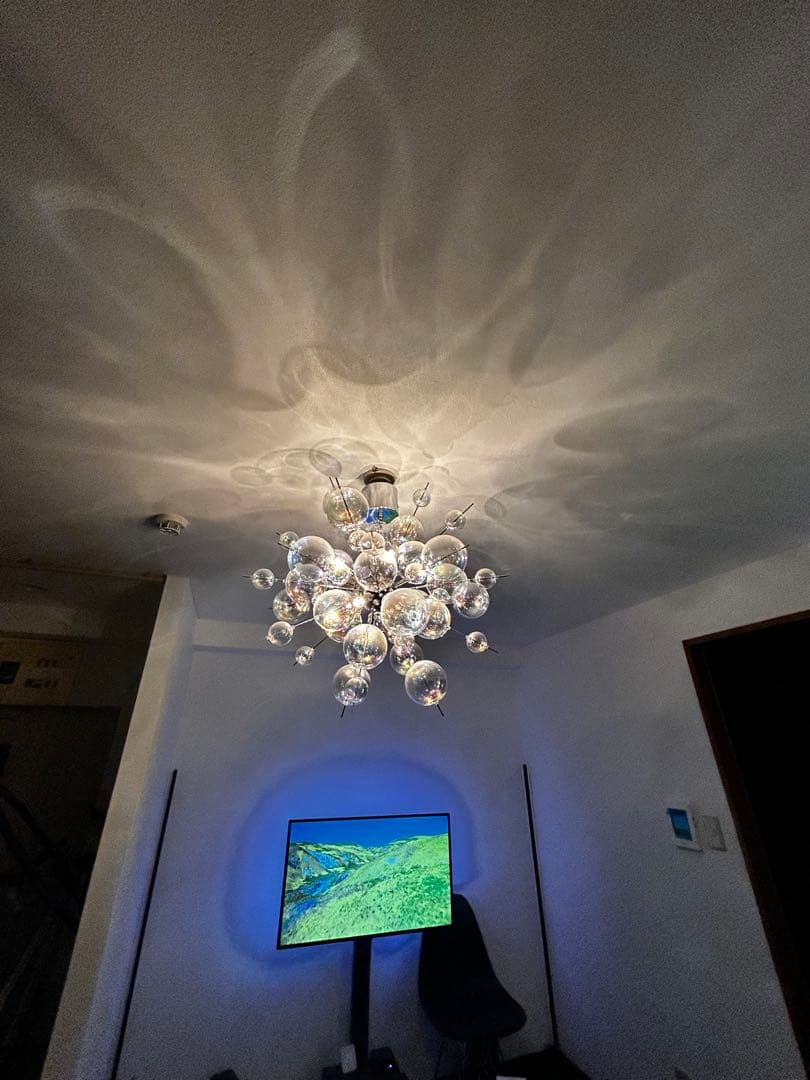 マックイーン バブルデザイン シャンデリア ラスター 公式限定