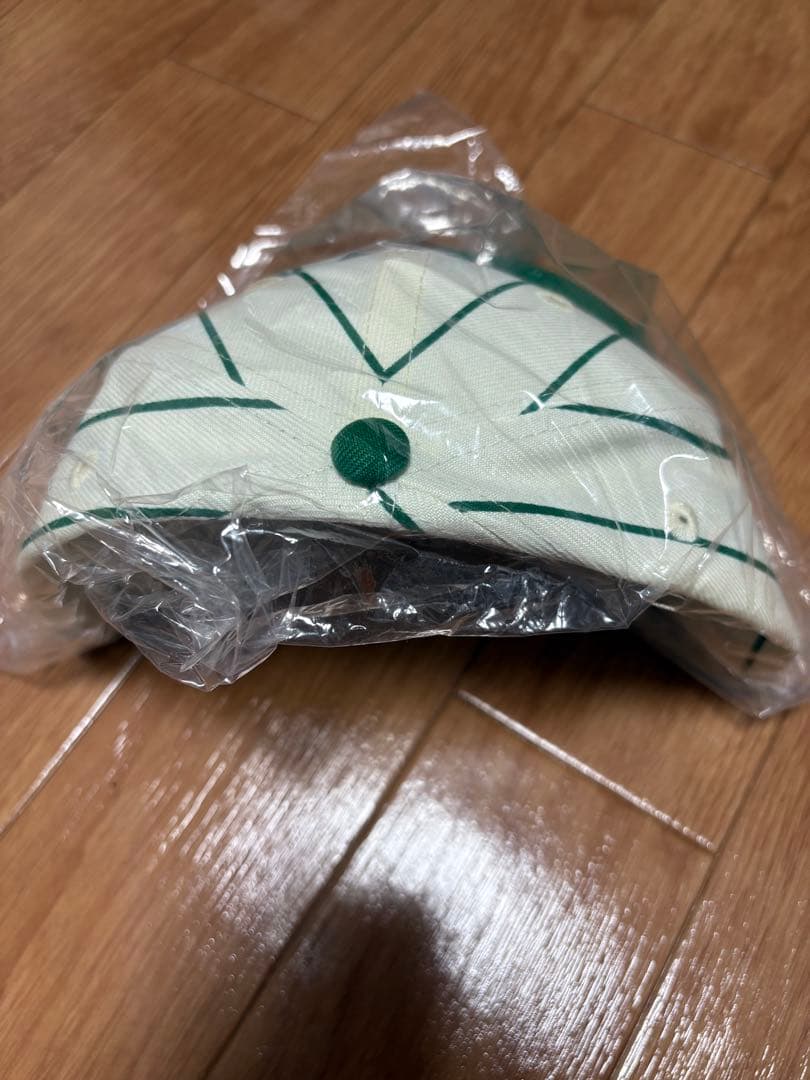 バナナマン バ帽 バイカラーキャップ グリーン　緑