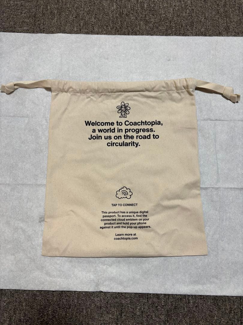 ■新品■未使用■コーチトピア　ループフローラル ポリエステルショルダーバッグ