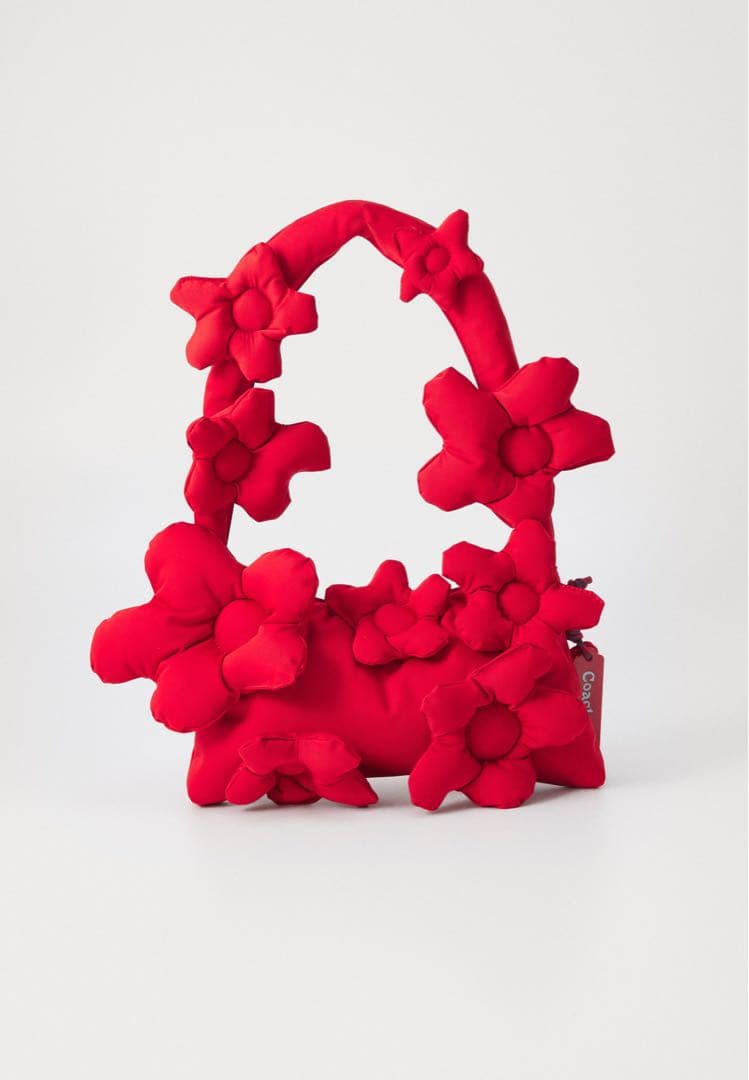 ■新品■未使用■コーチトピア　ループフローラル ポリエステルショルダーバッグ