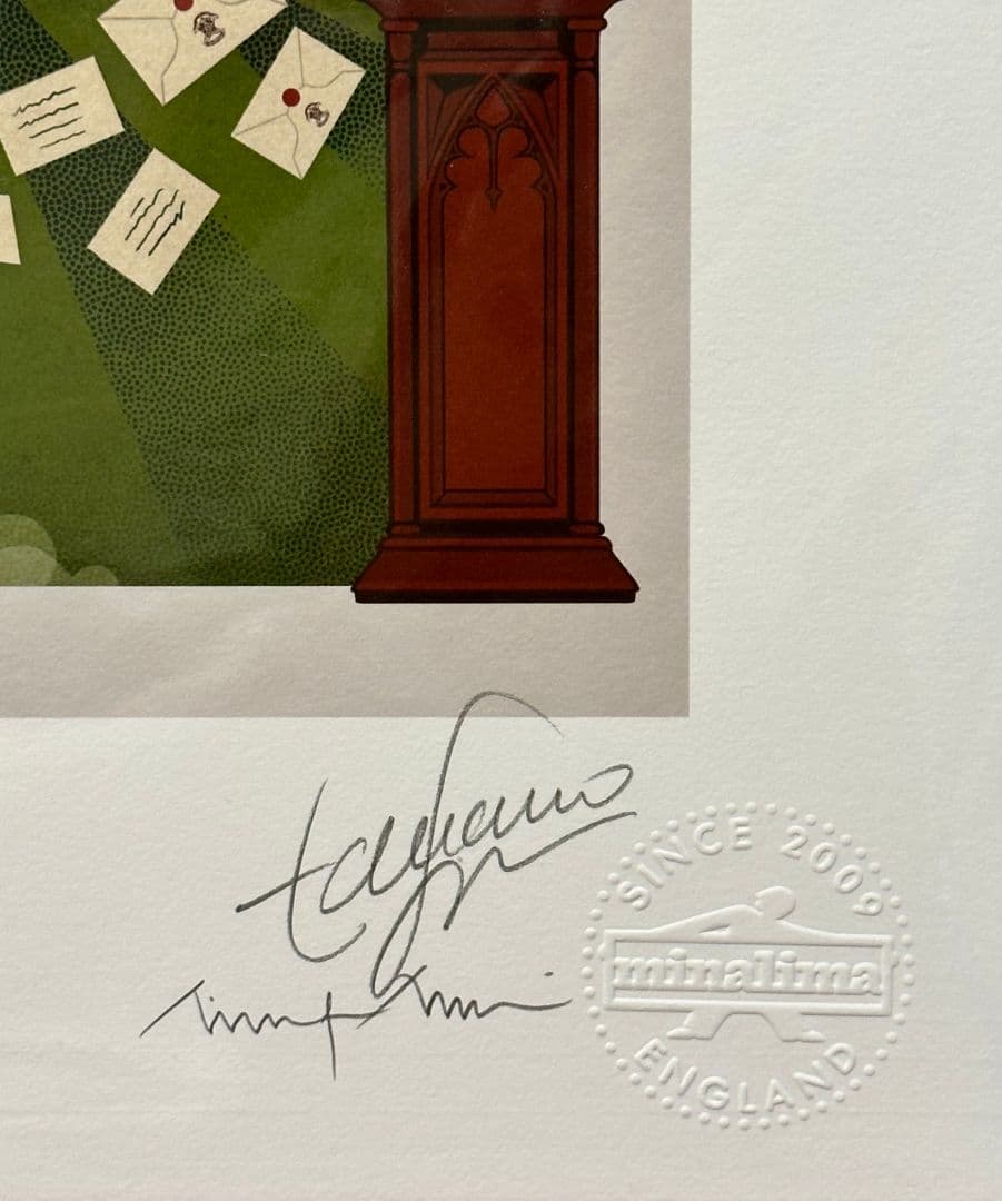 世界500枚限定】ハリーポッター 限定アートプリント ミナリマ