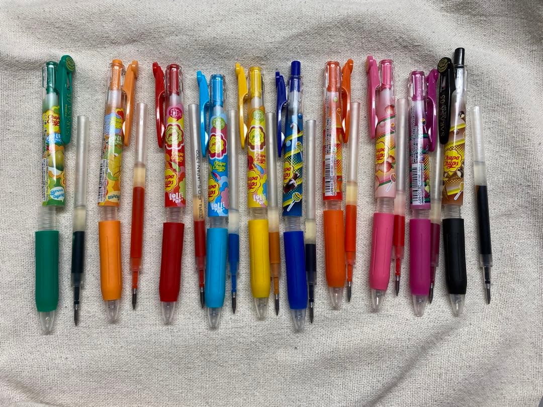 サラサ サラサ チュッパチャップス ボールペン チュッパチャップス