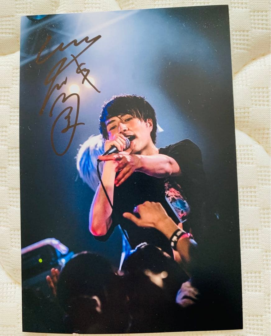 Novelbright 竹中雄大 チェキ 写真 直筆サイン入り