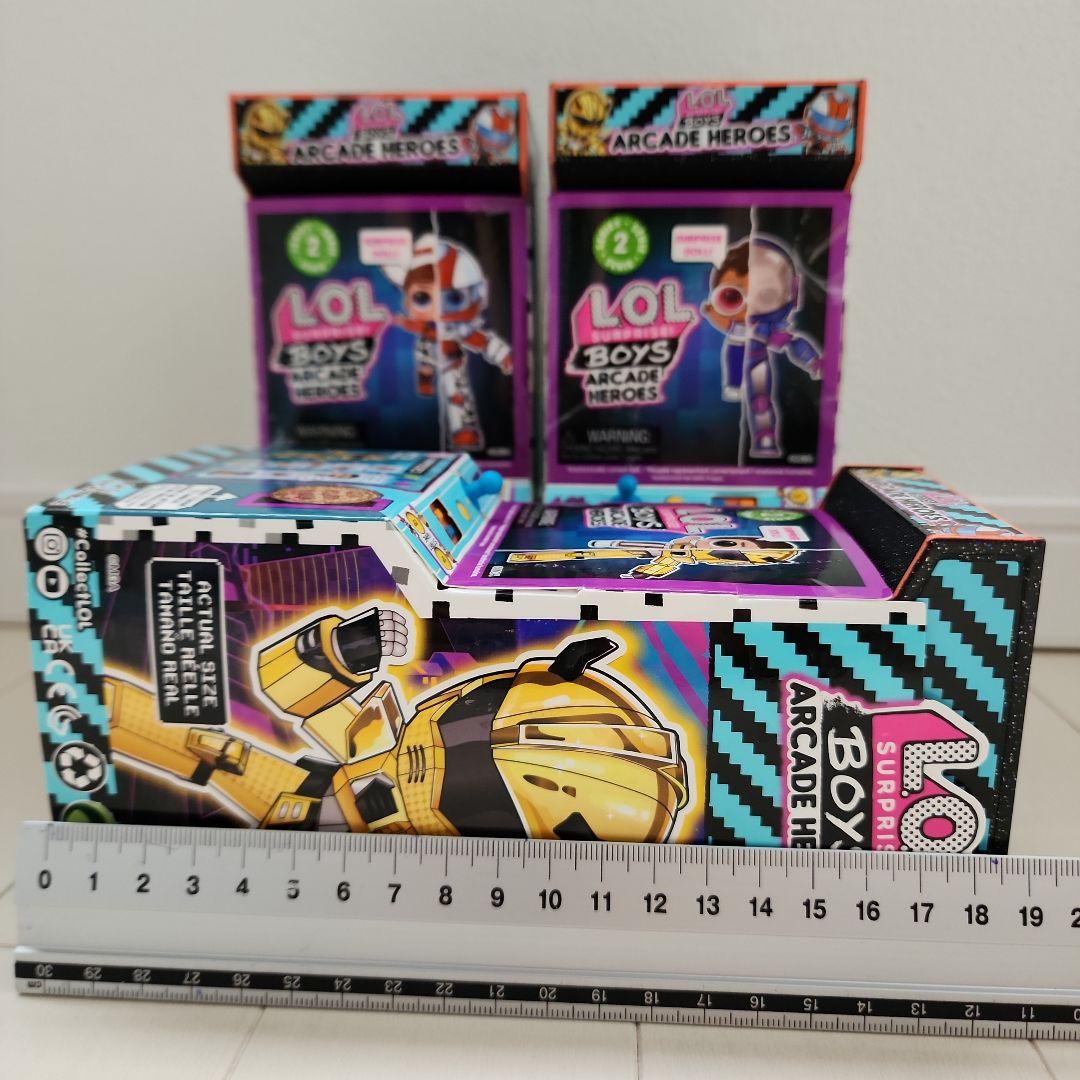 LOLサプライズ ボーイズ アーケード ヒーローズ 2 ゲームセンター人形 3個