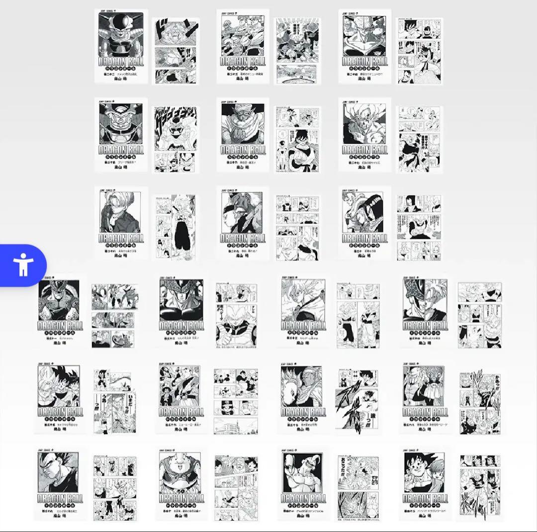 ✨DRAGONBALL40周年クリアファイルコンプリート✨セット計21個