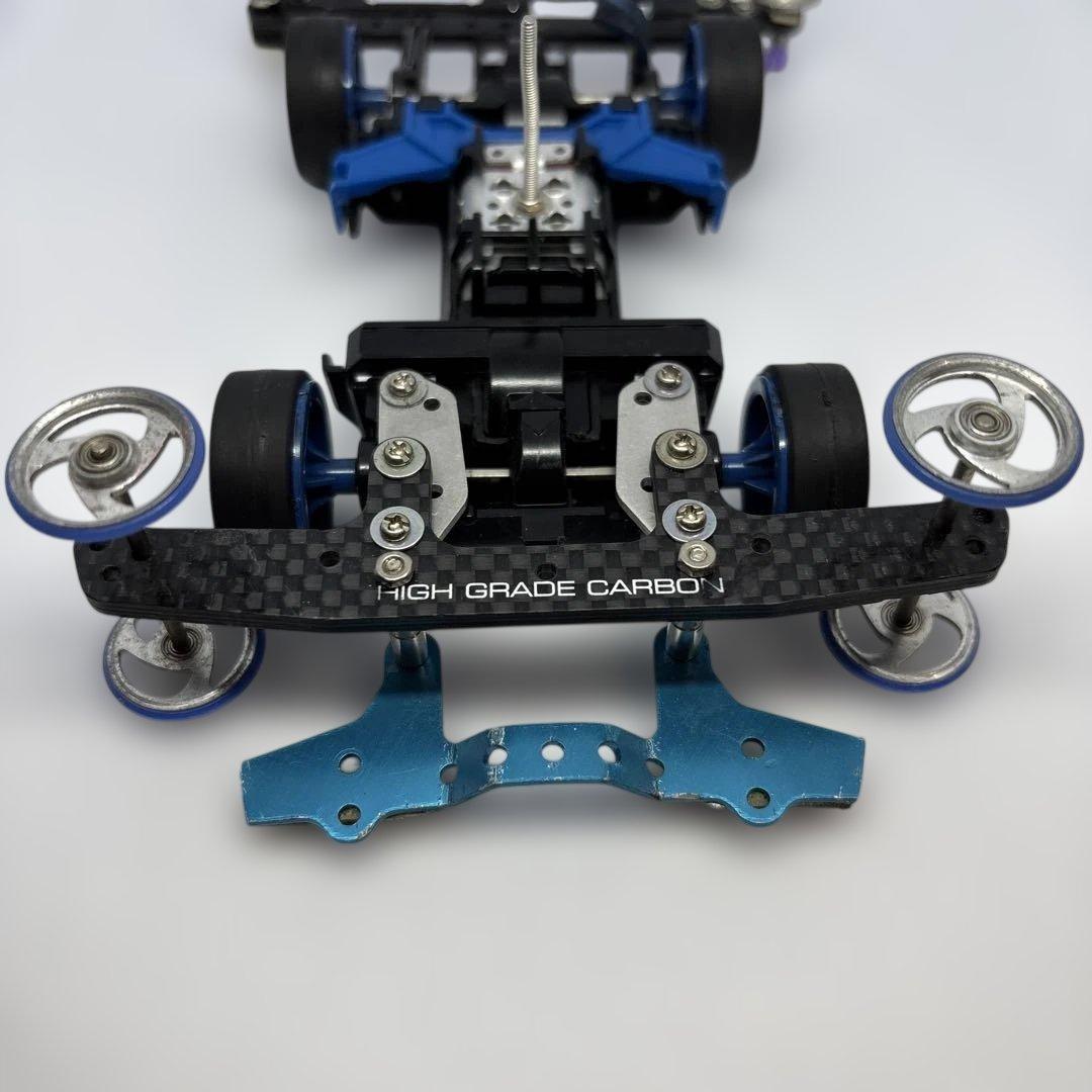 即購入可 ミニ四駆 MSシャーシ 井桁 フラットマシン 改造完成済