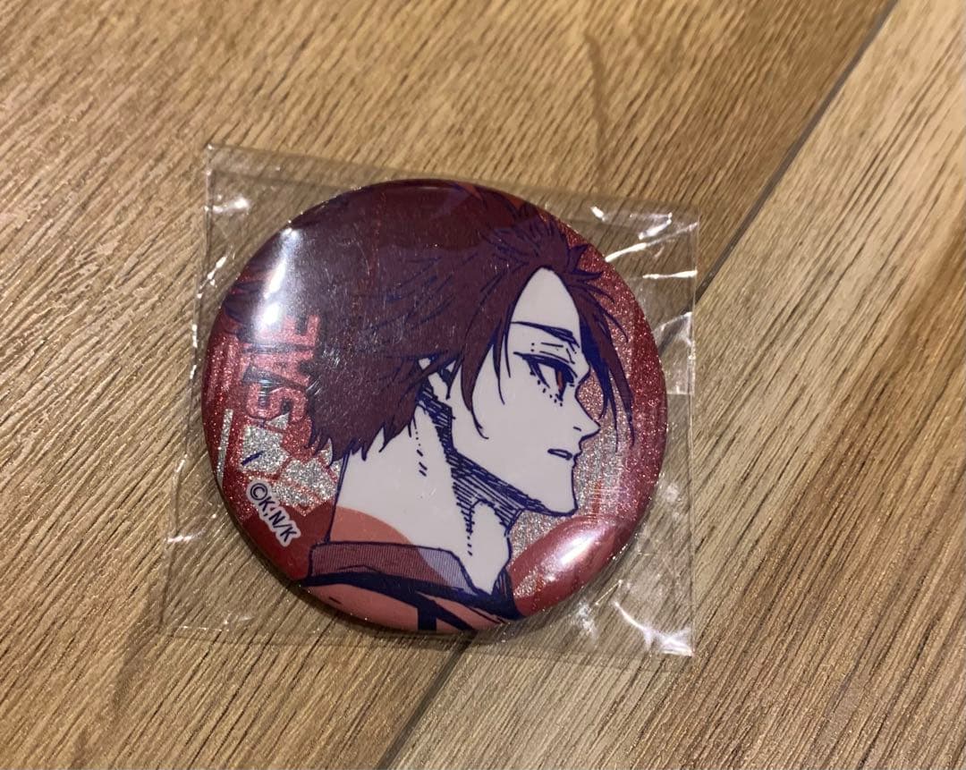 ブルーロック 糸師 冴 AnimeJapan グリッター缶バッジ