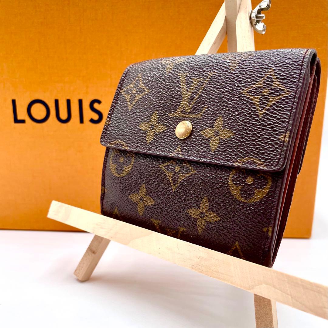 ヴィトン✨モノグラム ポルトモネビエカルトクレディ Wホック 折り財布