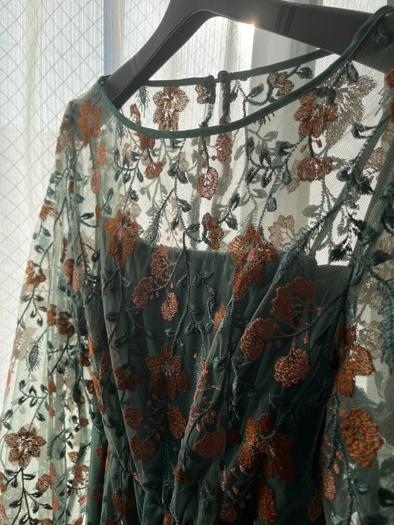 Kastane オケージョンドレス グリーン