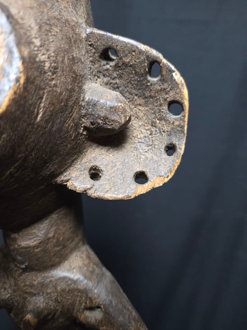 T*o様 ムボレ族？クエレ族？クウェレ族？アフリカ彫像木彫り像オブジェ