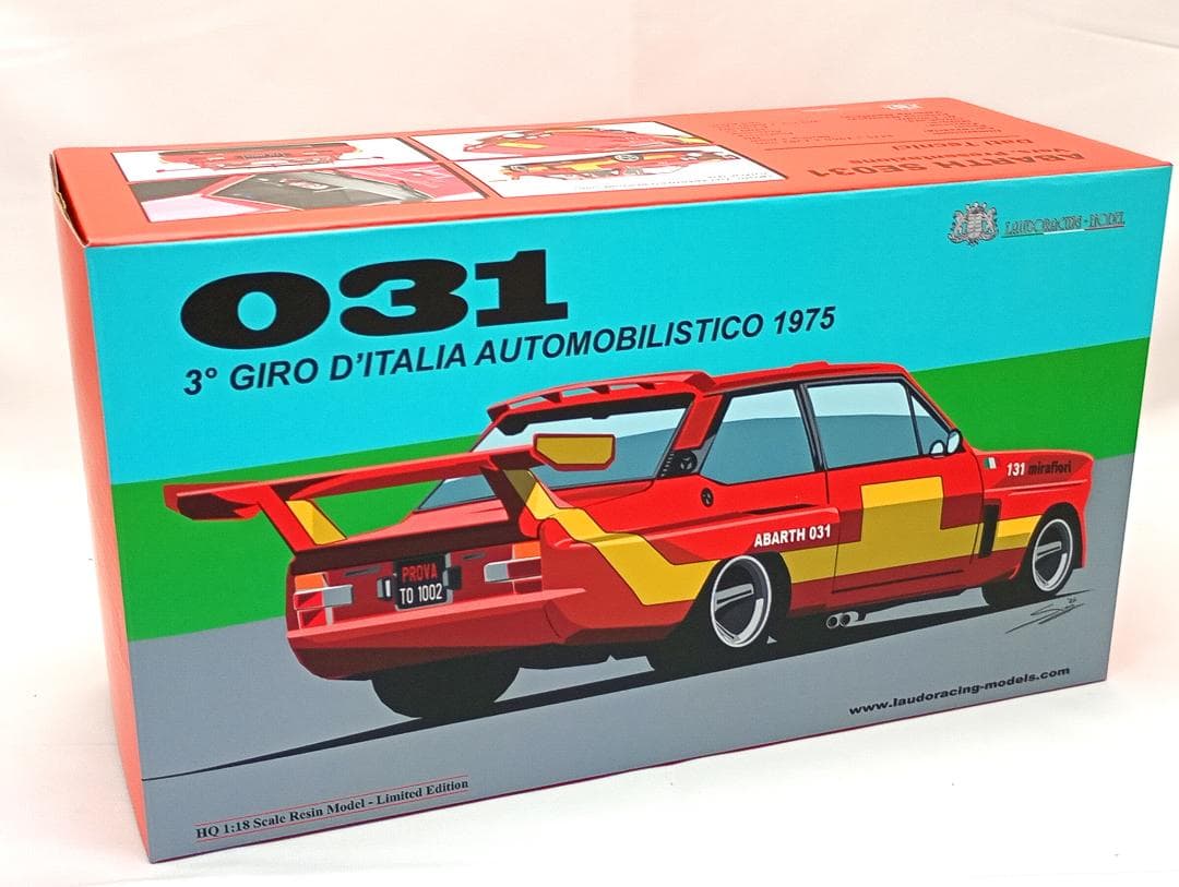 1/18 アバルト 031 ジロ デ イタリア 1975 プレゼンツィオーネ