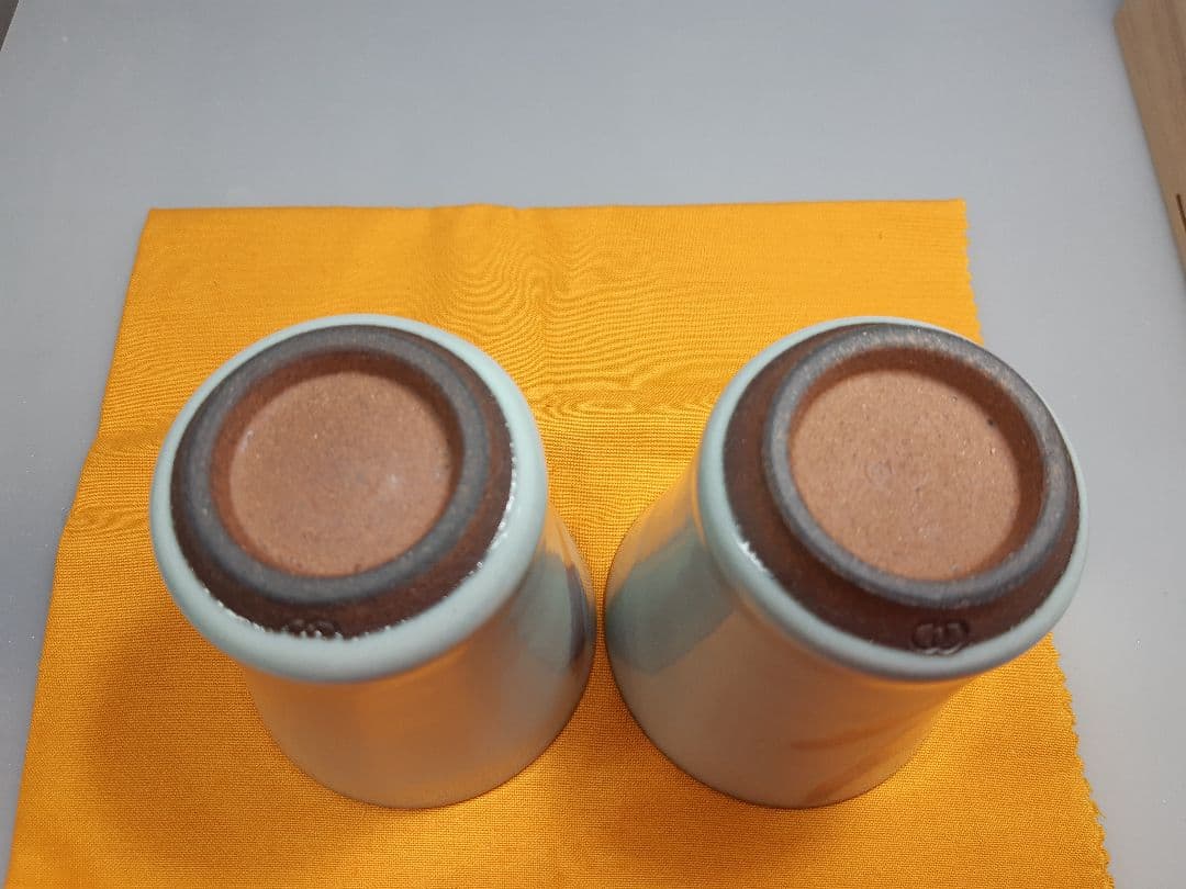 新品未使用福島善三カップ2個セット 木箱付き