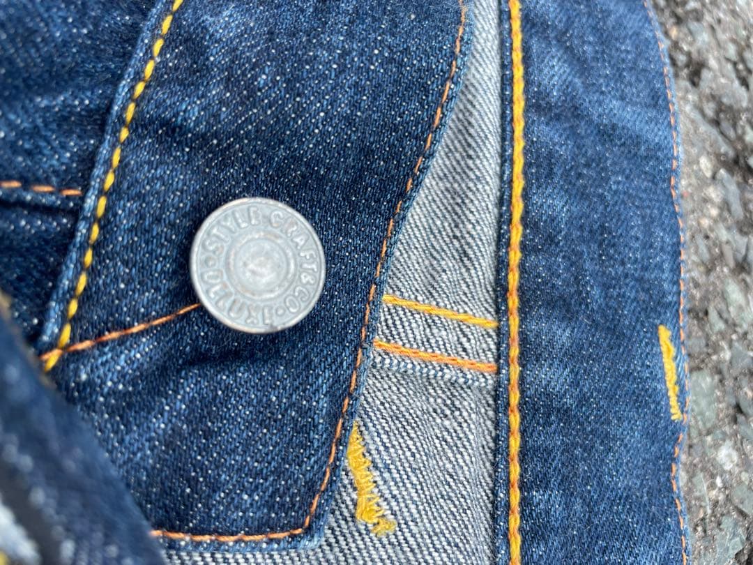 EVISU 大黒 デニムジーンズ W32黄色