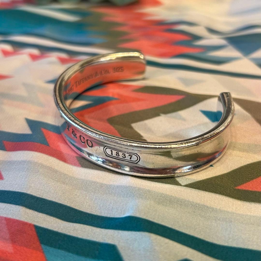 TIFFANY&Co. ティファニー 1837 ナローバングル付属品有り 925