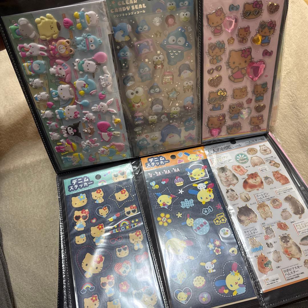 保存ファイル付き⭐︎ボンボンドロップシール うるちゅる　キャラクターシール