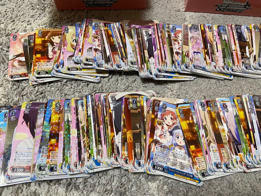 ヴァイスシュヴァルツカード ご注文はうさぎですか まとめ売り