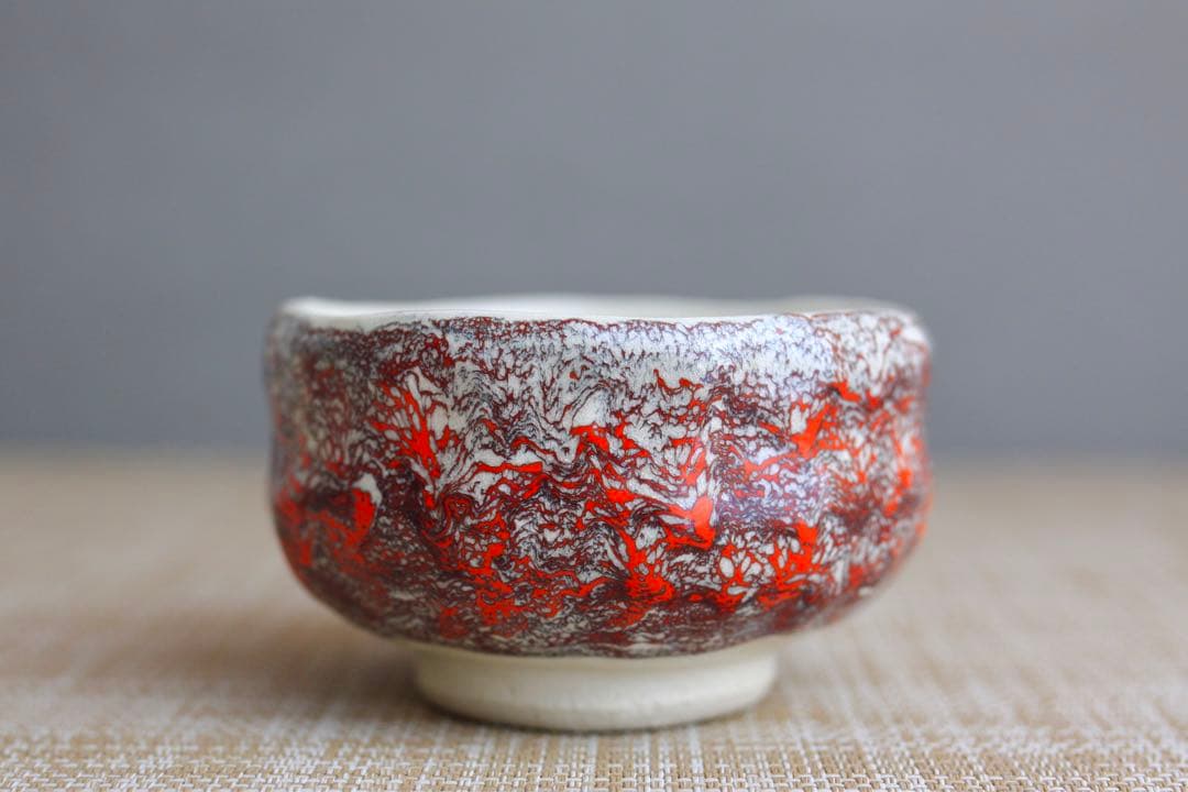 箕面焼 松田箕山 一服茶碗 煎茶器 箕面焼 松田箕山作 湯碗 一服