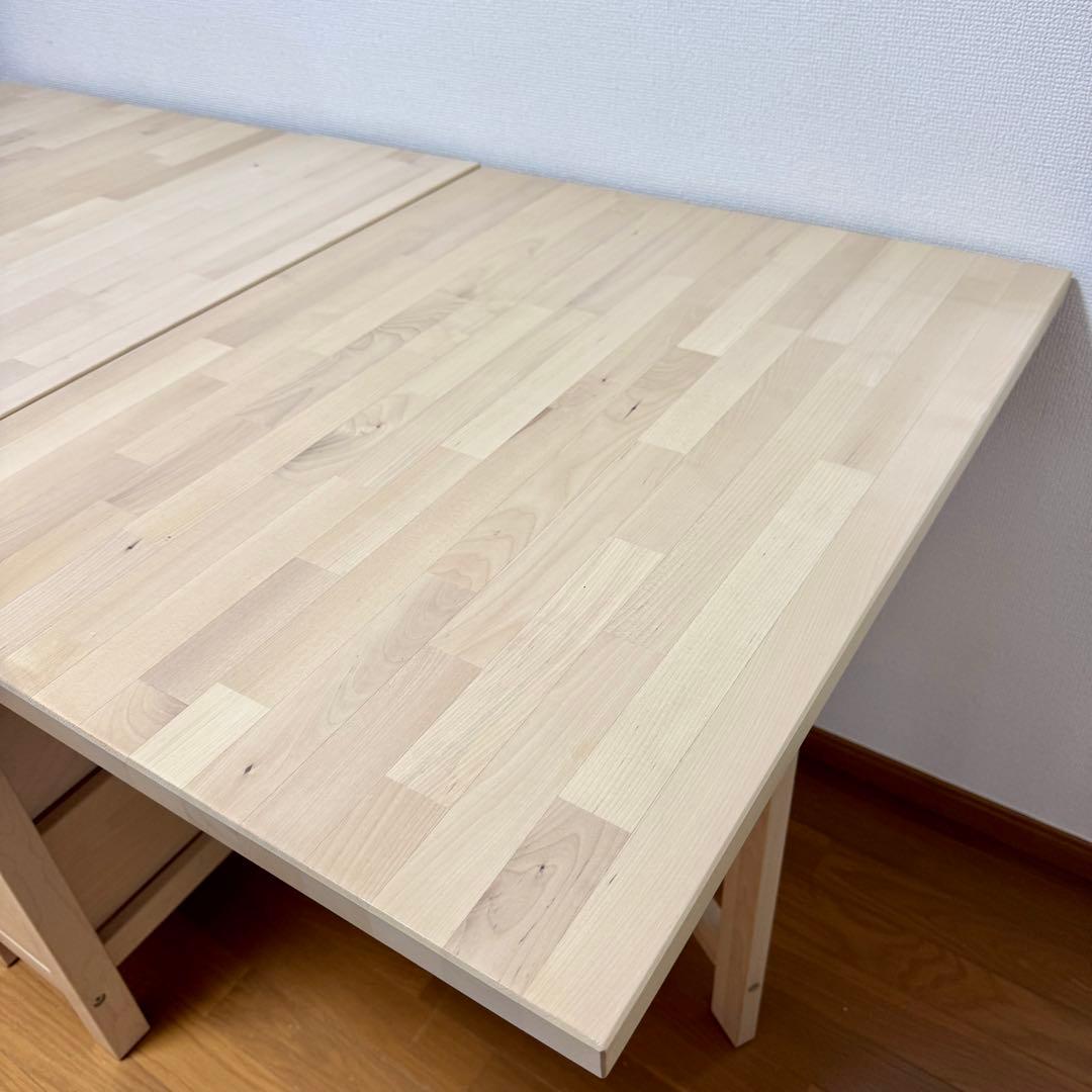 週末限定セール！【極美品】IKEA NORDEN ゲートレッグテーブル