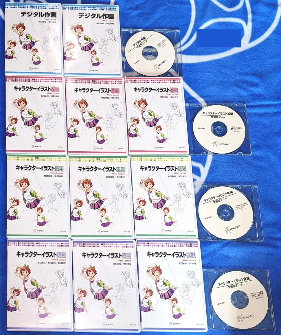 ヒューマンアカデミー通信講座 イラストマスターコース 教材 人気