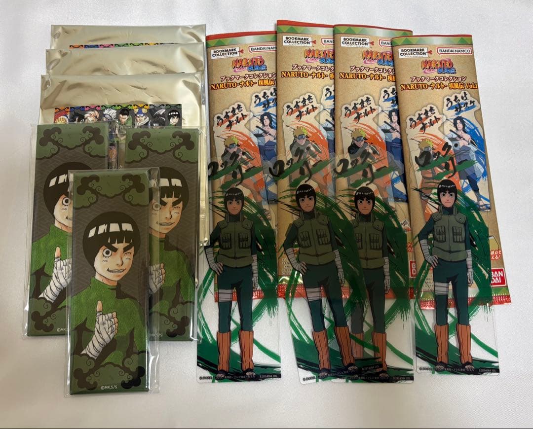 ジャンプフェスタNARUTO絵札缶バッジ&ブックマーク7枚セット ロック