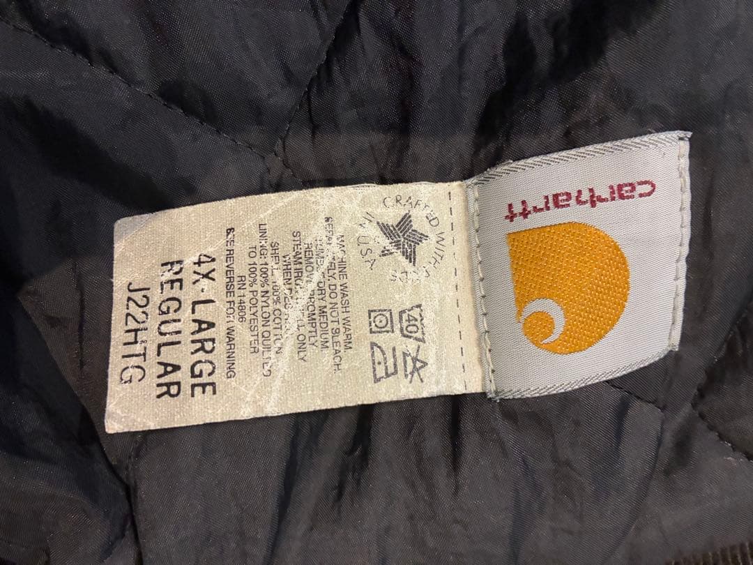 Carhartt j22 HTG トラディショナルジャケット 4XL