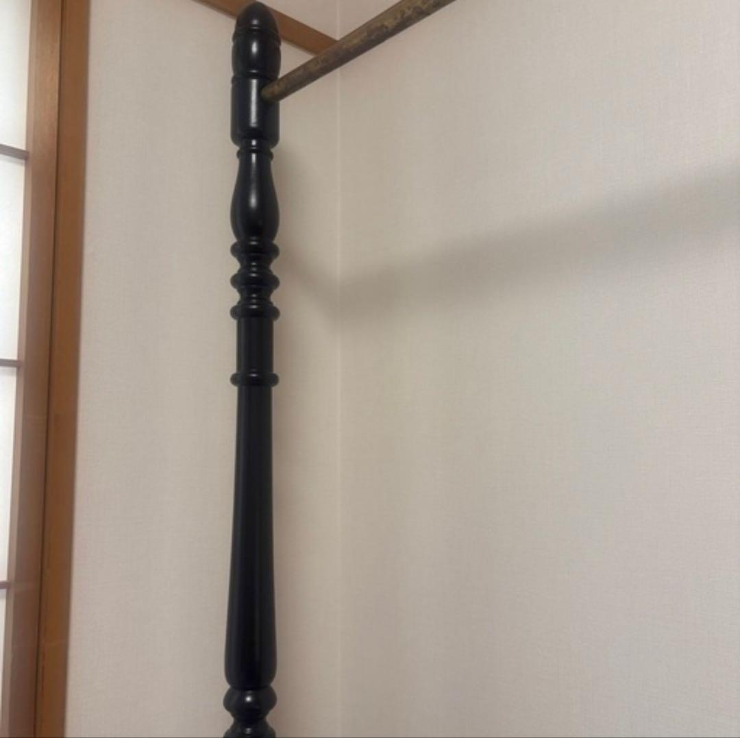 クラシックスタイル 木製衣桁 ブラック クラシックスタイル 木製衣桁