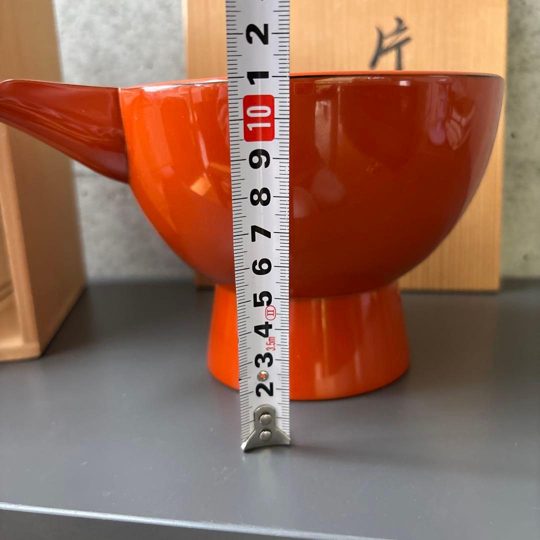 漆器 木製 汁椀 お椀　朱塗り　漆芸　片口　汁次　汁注　漆塗り　古民具　民藝