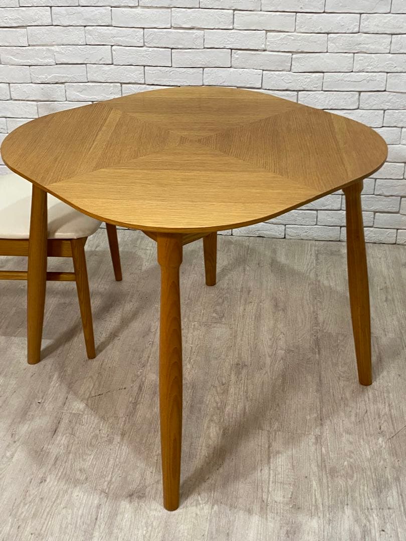 【東京都23区配送無料】ダイニングテーブル　チェア　2脚　3点セット　リビング