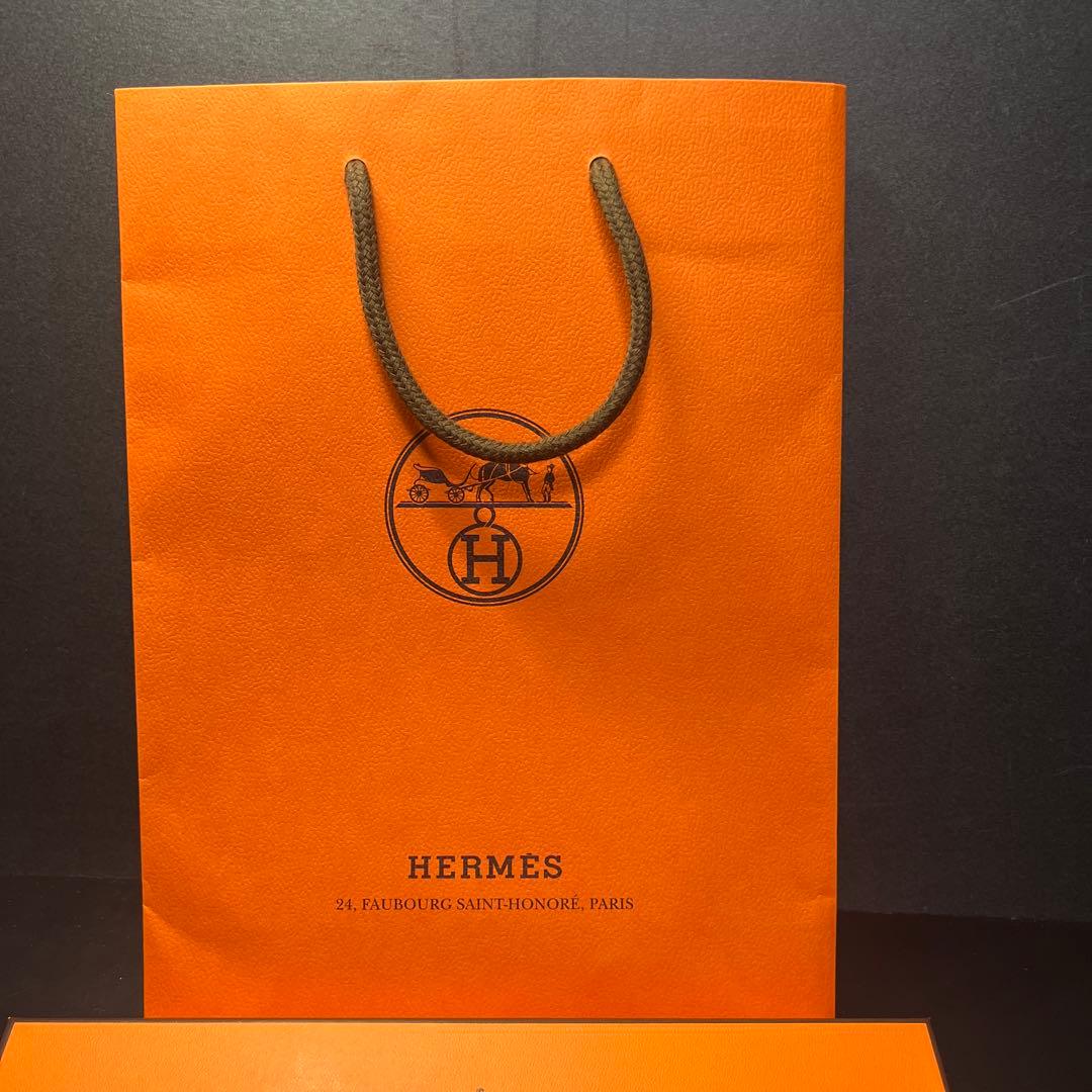 HERMES シューホーン　ブラック