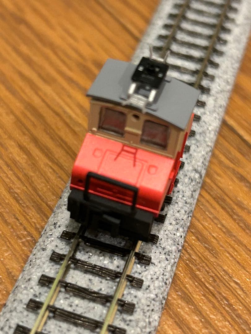 新品同様 銚子電鉄デキ3 トロリーポール2台 & ハフ1・ハフ2 セット【極小】