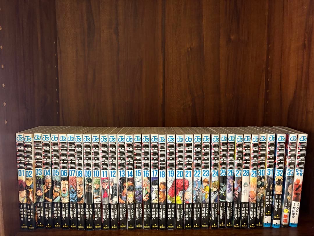 ワンパンマン 全巻セット 1-33巻＋ヒーロー大全 帯付き多数 ワン