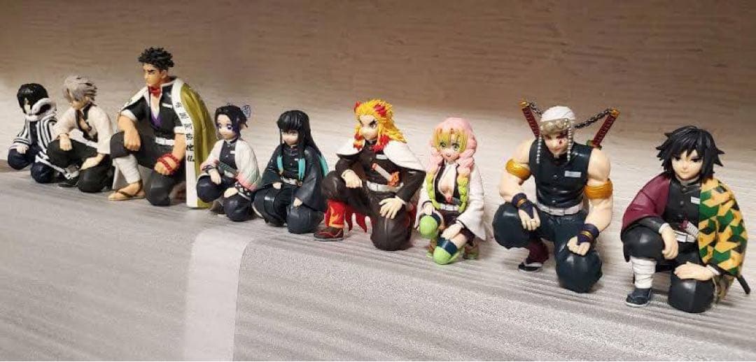 鬼滅の刃 ちょこのせプレミアムフィギュア 柱合会議 全種セット - メルカリ