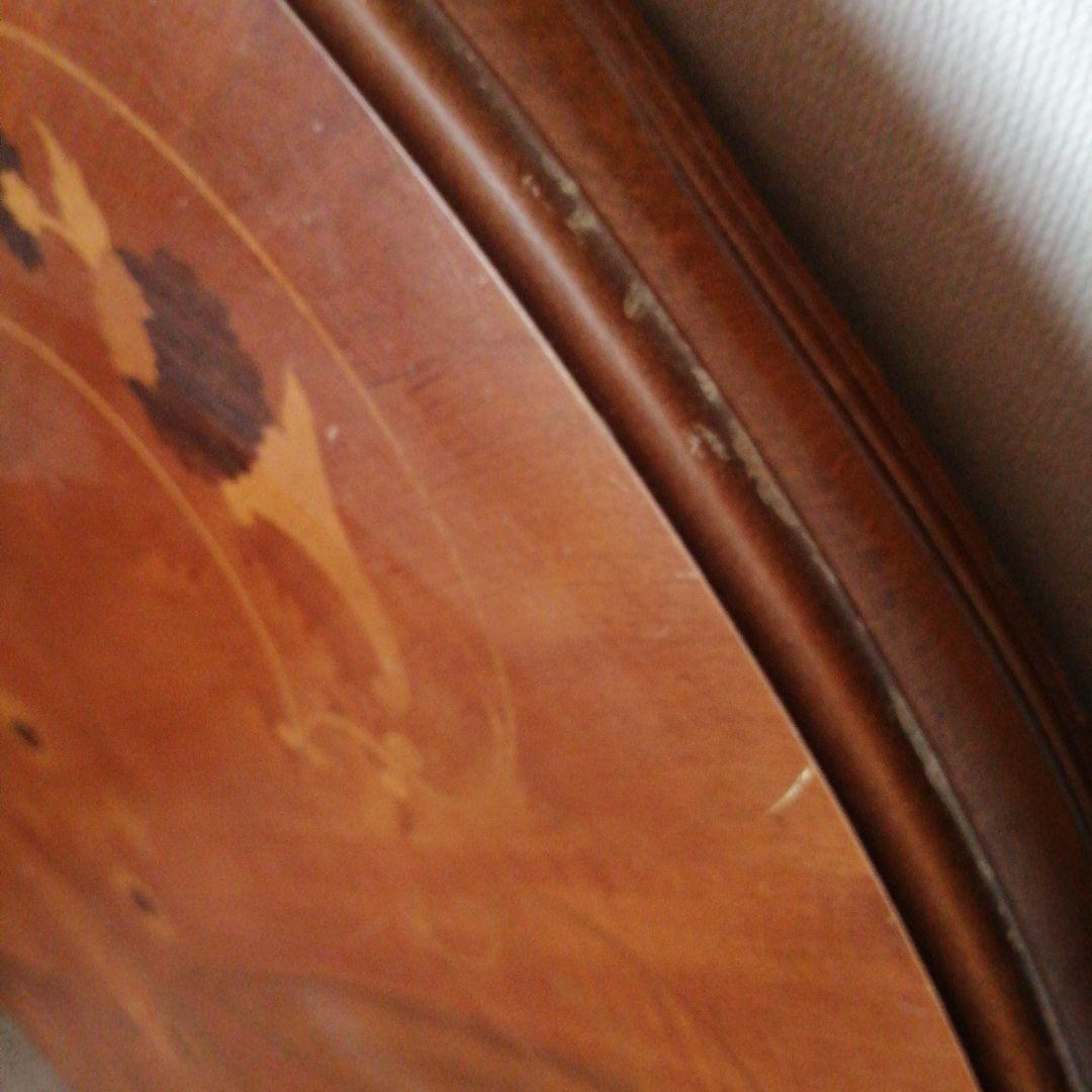 ❴お値下げ❵ イタリア　象嵌　丸テーブル　アンティーク　ダイニングテーブル