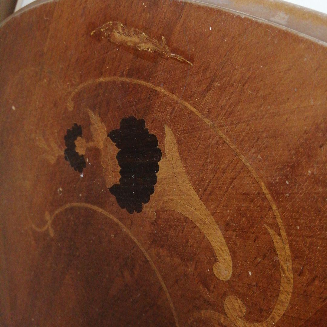 ❴お値下げ❵ イタリア　象嵌　丸テーブル　アンティーク　ダイニングテーブル