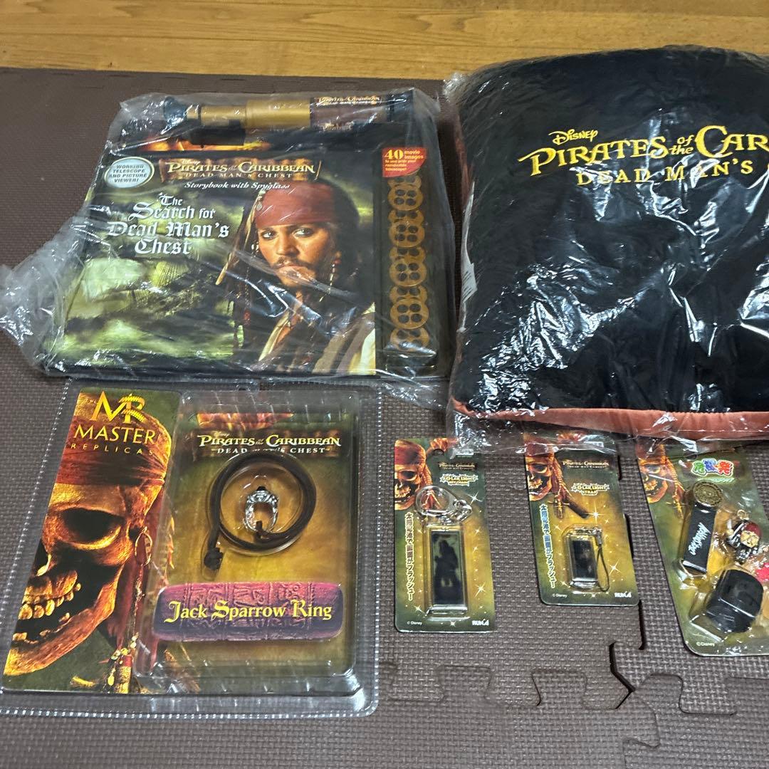 ‼️ジョニーデップ、パイレーツオブカリビアン新品未使用品のグッズセット、お買い得品