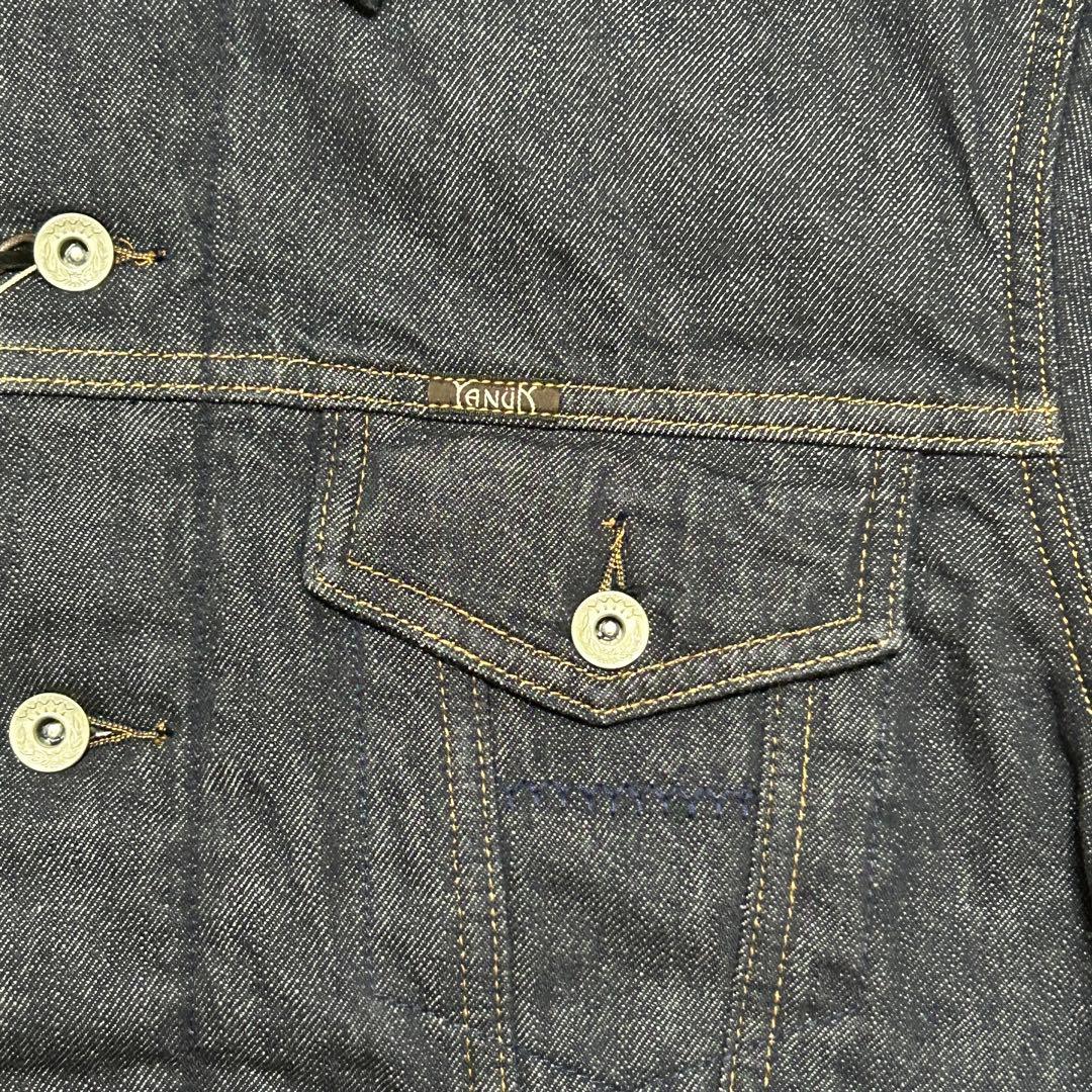 【新品未使用】ヤヌーク YANUK デニムダウンジャケット S