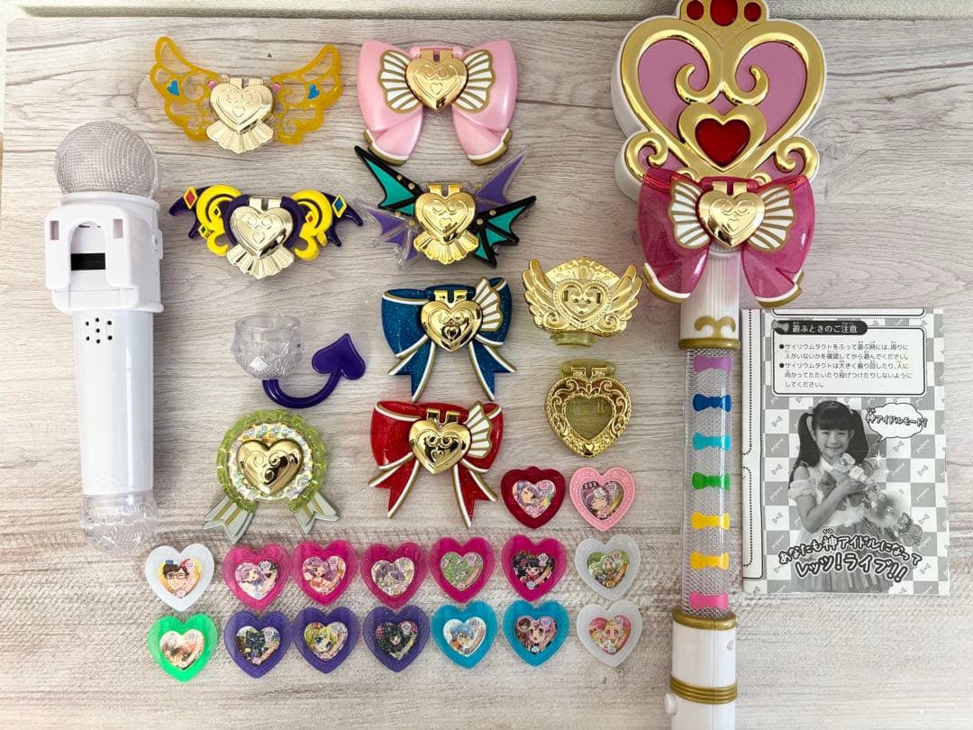 プリパラ】サイリウムジュエルマイク・サイリウムタクト アイドル