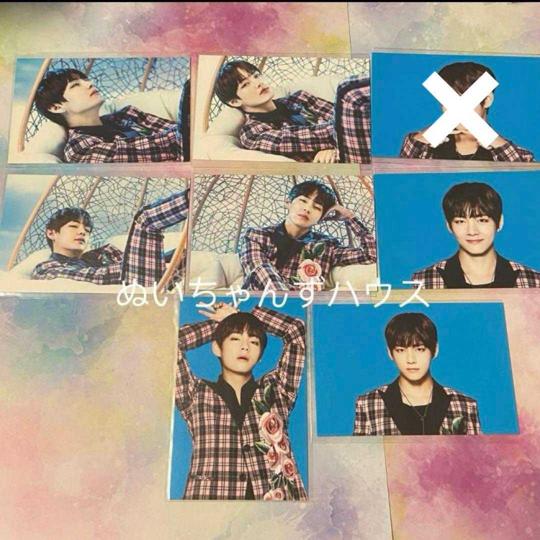 V テテ テヒョン BTS WINGS FINAL ミニフォト トレカ BTS 2017 THE