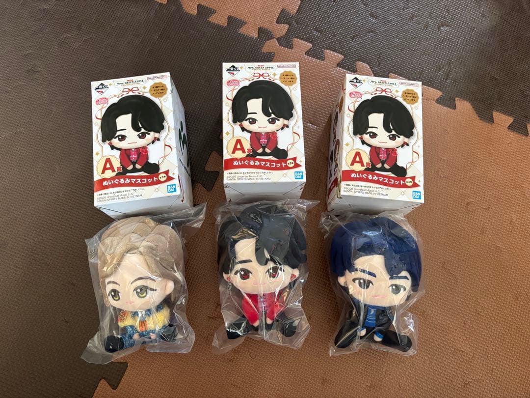 ミセスグリーンアップル⌇ ⌇1番くじ ミセス マスコット 3点まとめ売り