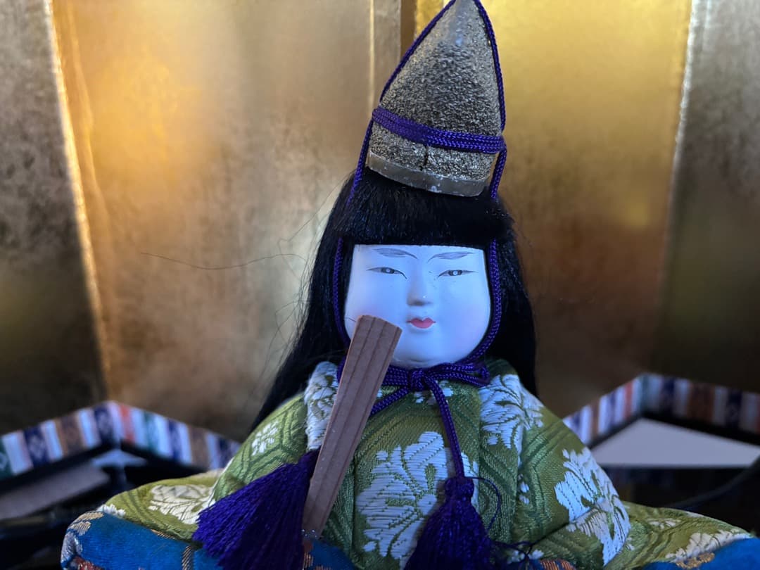 祐月作　木目込み人形　15人揃い