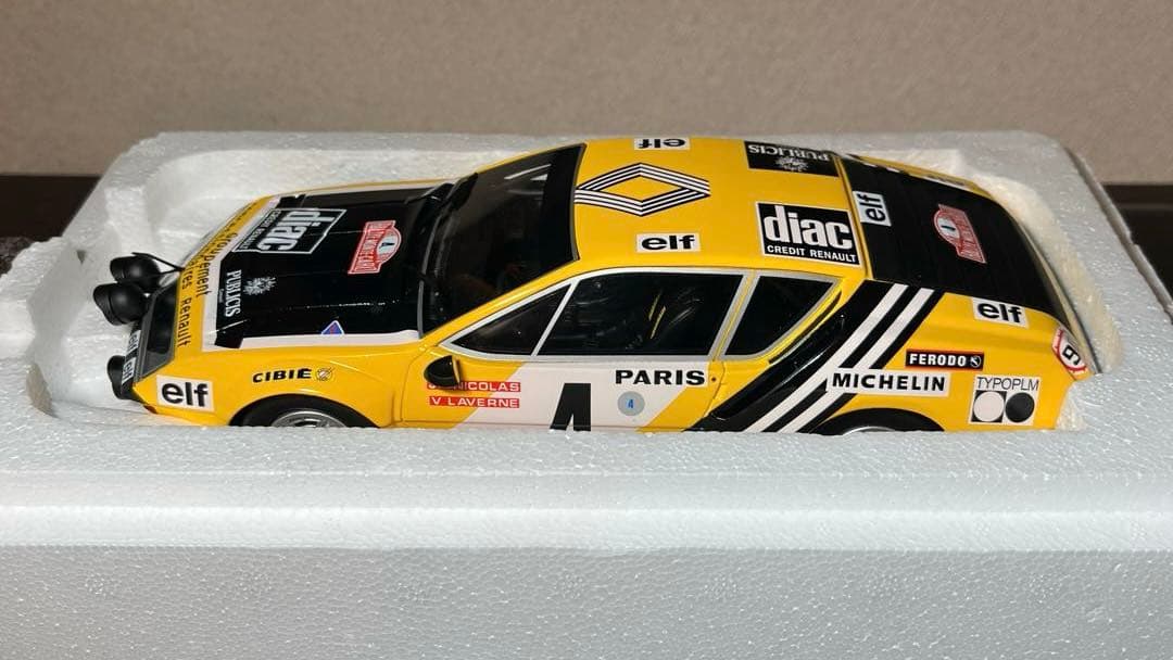 ミニカー 1/18 オットモビル アルピーヌ A310 グループ4 モンテカルロ