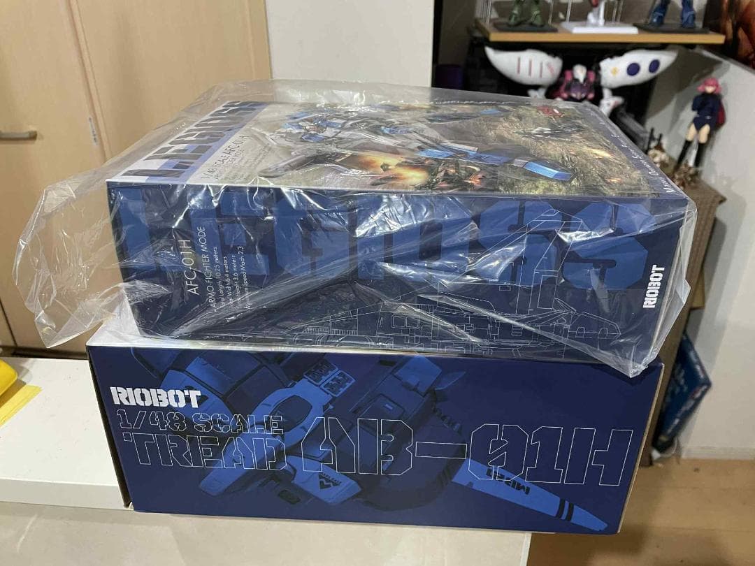 RIOBOT1/48トレッドと AFC-01H レギオス・エータ モスピーダ