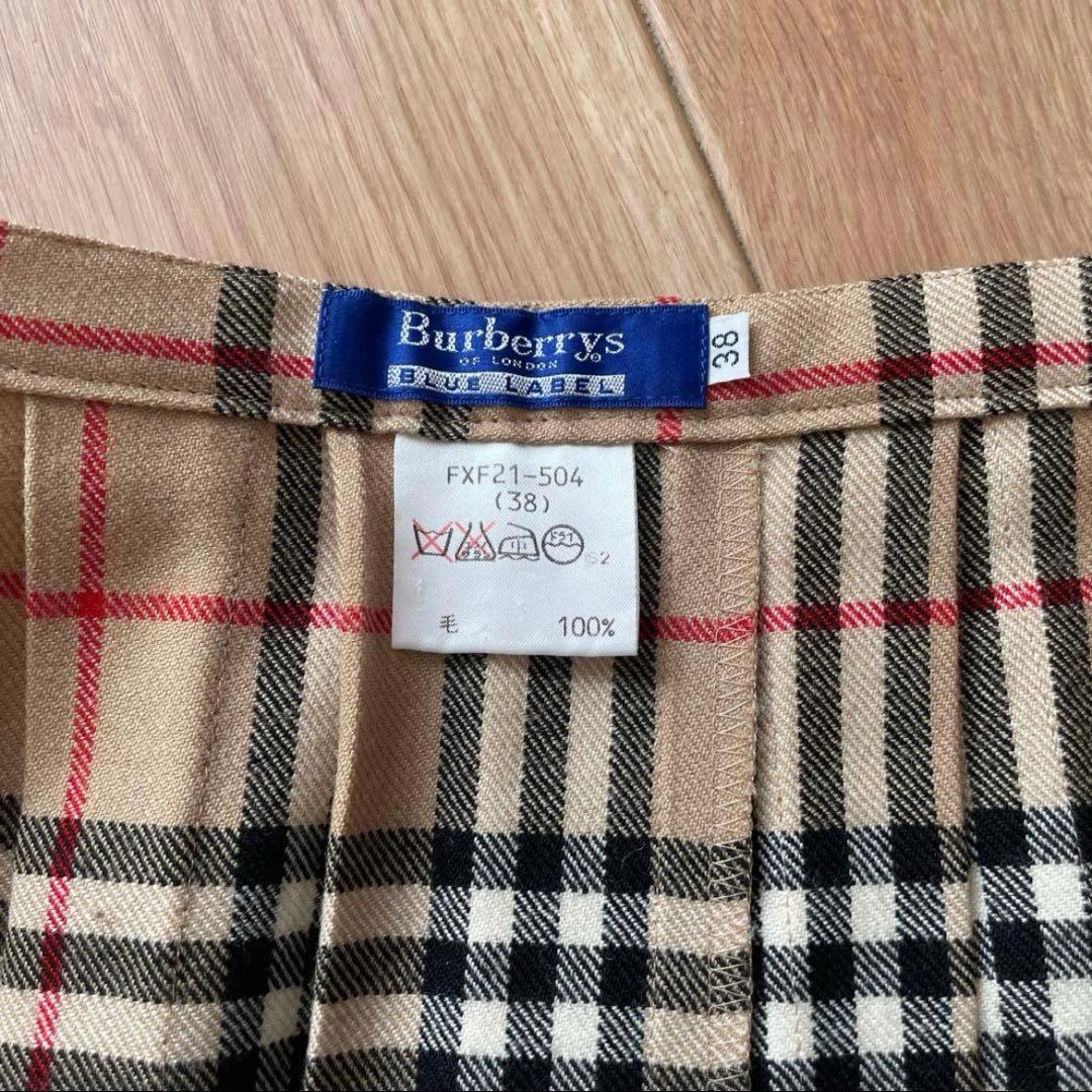 バーバリー　ブルーレーベル　スカート　38