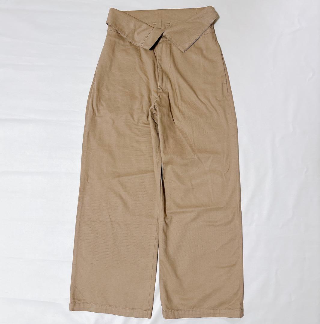 2025✨Higuchi*S2WAYハイウエストパンツ 38 今期