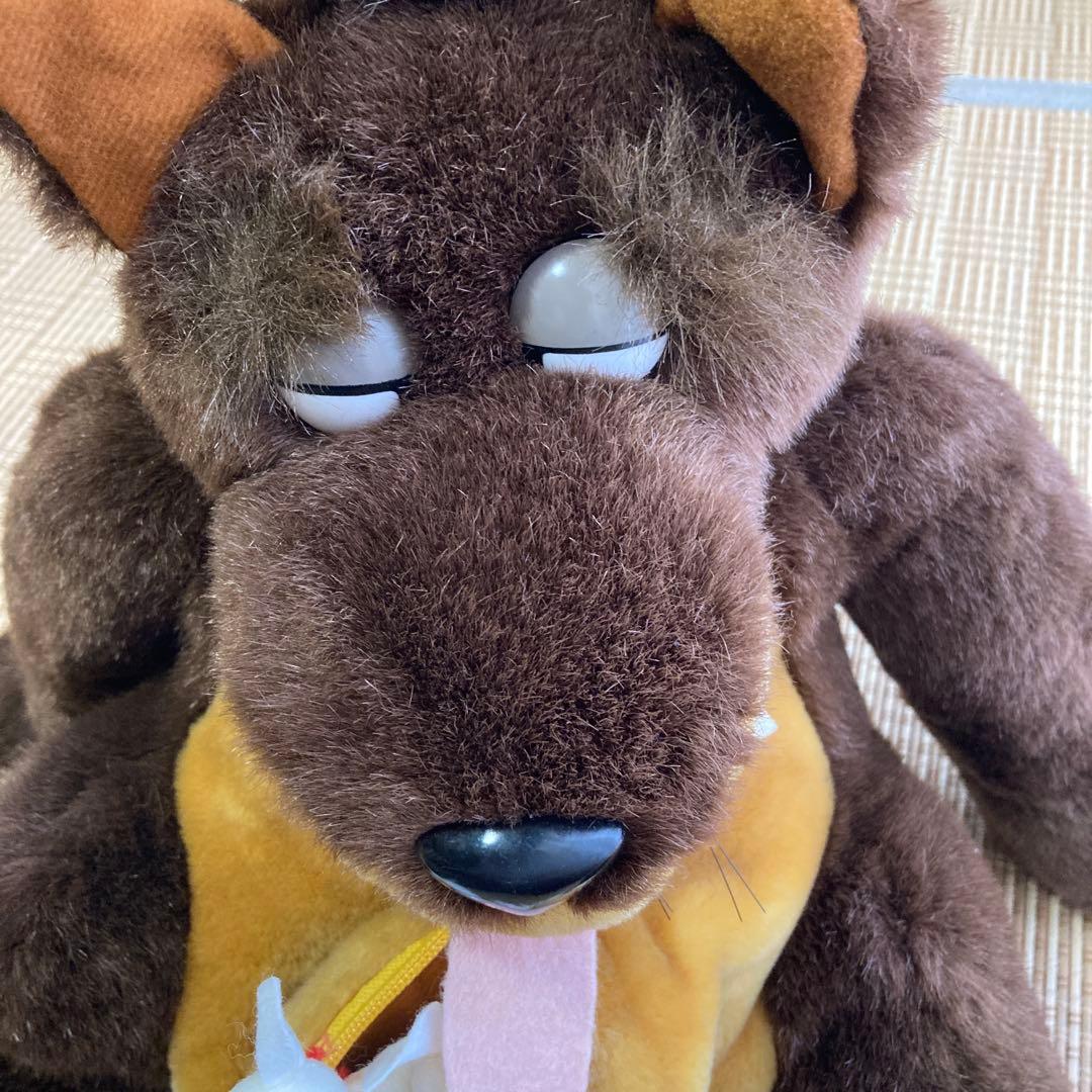 おおかみとしちひきのこやぎ ぬいぐるみ オオカミと七匹のコヤギ　レトロ