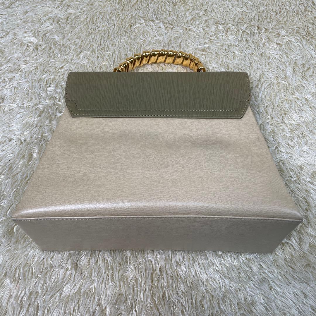 ロエベ　LOEWE ベラスケス　2トーン　ハンドバッグ