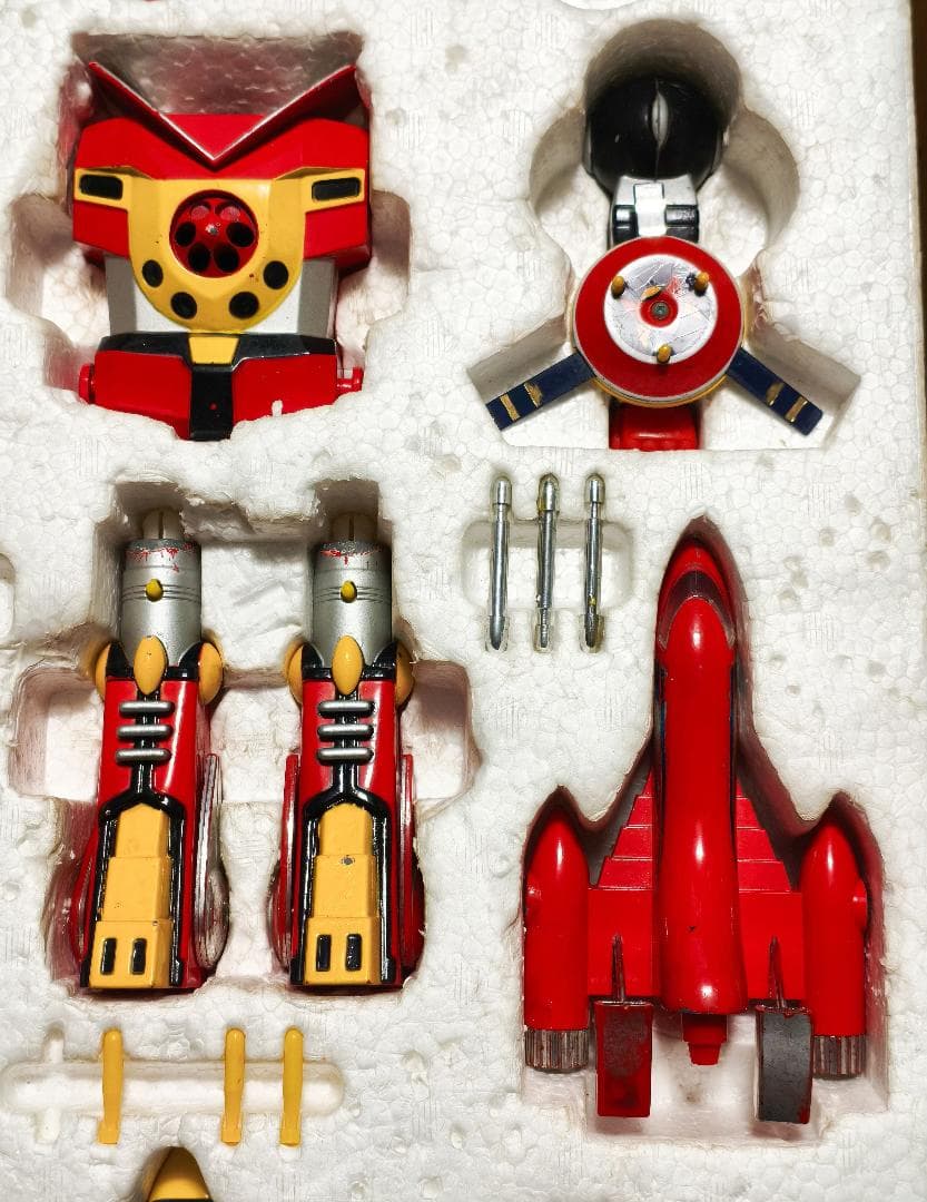 ブルマァク 超合金 合身戦隊メカンダーロボ ジンクロン テクニカル合身セット