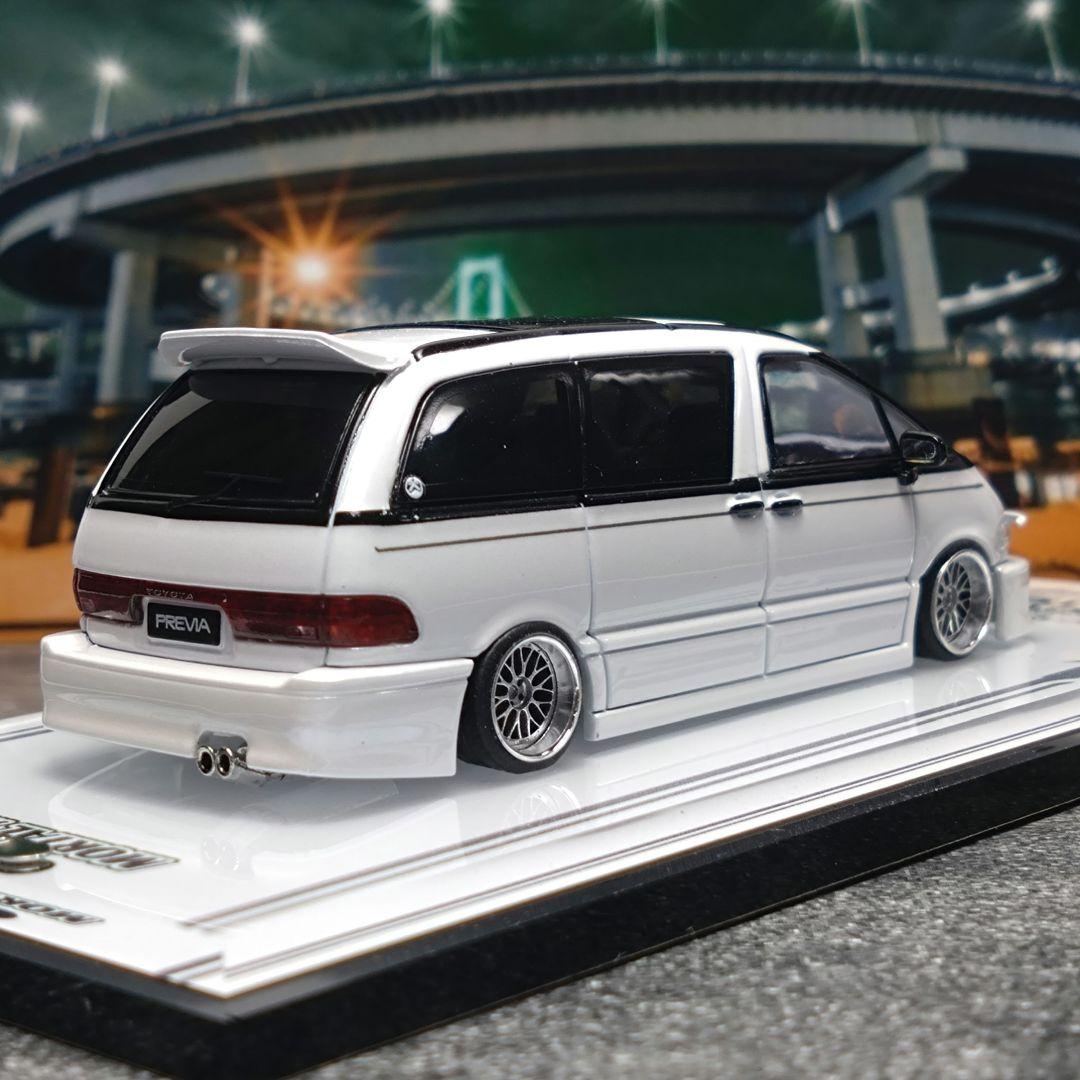 専用出品 MORTAL 1/64 トヨタ エスティマ FABULOUS仕様