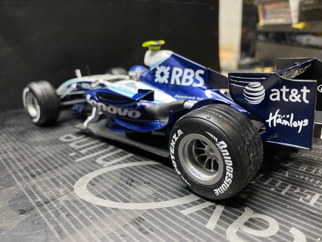 1/18 hotwheels ウィリアムズトヨタ FW29 A.ブルツ